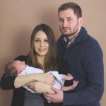 Latest Addition to Villasenors, Alma Villasenor-Hembree, Mike & Son Benicio born Dec. 24, 2015