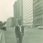Father in Chicago, around 1950