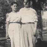 Ma and Pa in Monterrey, MX circa 1945