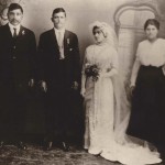 Marriage of Grandfather Apolinar Villasenor and Sara Galaz de Villasenor, 1912