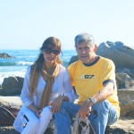 Rudy Villasenor with wife Araceli, San Diego, 2012