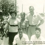 Top Left, Aunt Caro, Grandma Sara, Tony Chandek, Bottom Left Uncle Ramiro,Uncle Ricardo - 1946